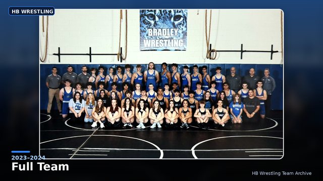 Hilliard Bradley Wrestling 2023–2024 Full Team