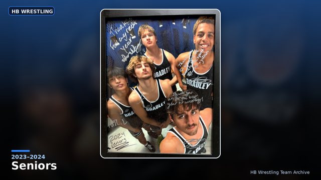 Hilliard Bradley Wrestling 2023–2024 Seniors